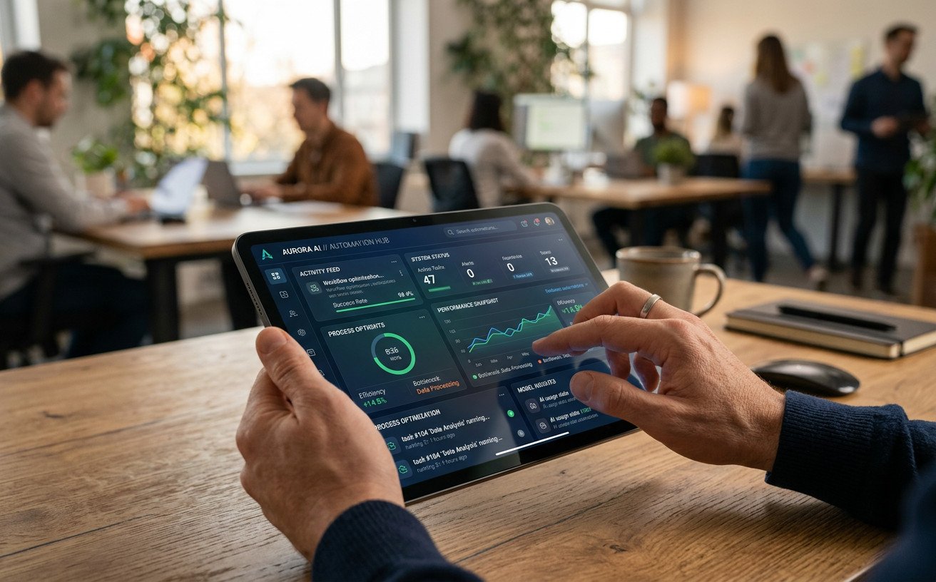 5 AI Tools Small Businesses Are Actually Using in 2026 (Not Just ChatGPT) — professional photography illustration