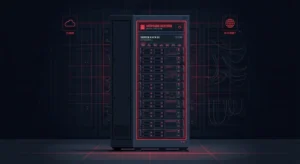 Server hardware representing IT infrastructure management for small business